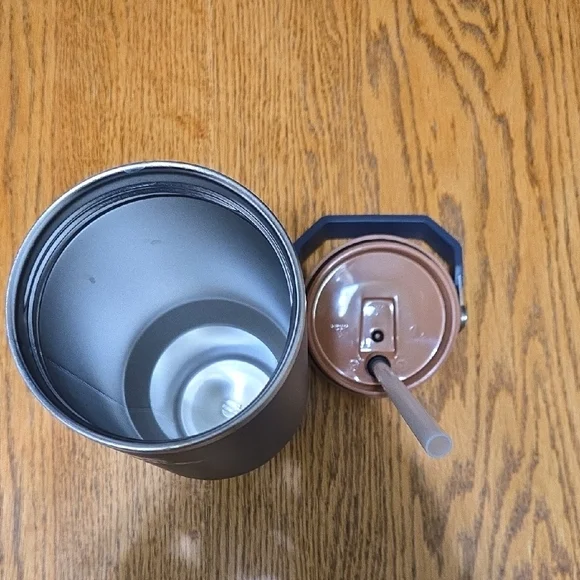 Stanley Travel Mug in Navy with Copper Accents 40 Ounce - Picture 6 of 8